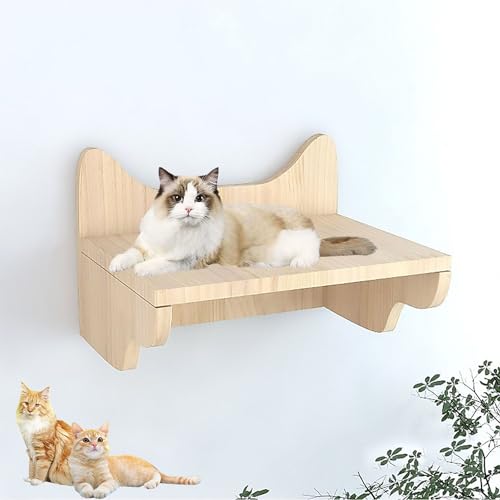 Katzenwandparkour, Moderne Wandmontierte Katzenmöbel, Katzenkletterwand, Katze Wandelement, DIY-Decken- Und Wandkombinationsset, Platzsparend(Size:S1) von Pucaru