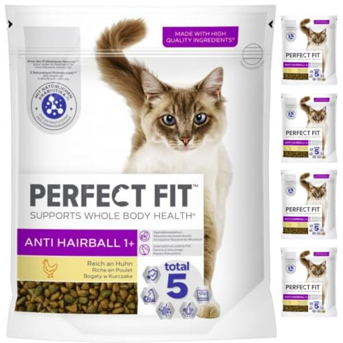 Anti-Hairball 1+ Huhn Snack für Haustiere 750 Gramm x 5 STÜCK von Pufai