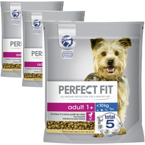 Hund Adult 1+ XS/S reich an Huhn Snackfutter für Hunde 1400 Gramm x 3 STÜCK von Pufai