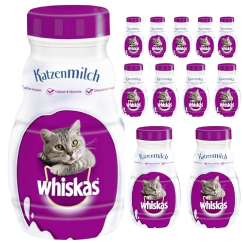 Katzenmilch Milch für Katzen 200 mililiter X 12 STÜCK von Pufai