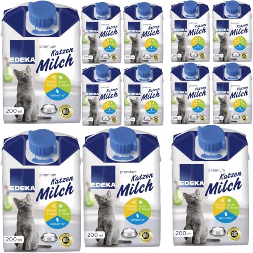 Mit Pufai Grocery, EDEKA Katzenmilch Milch 200 mililiter x 12 STÜCK von Pufai