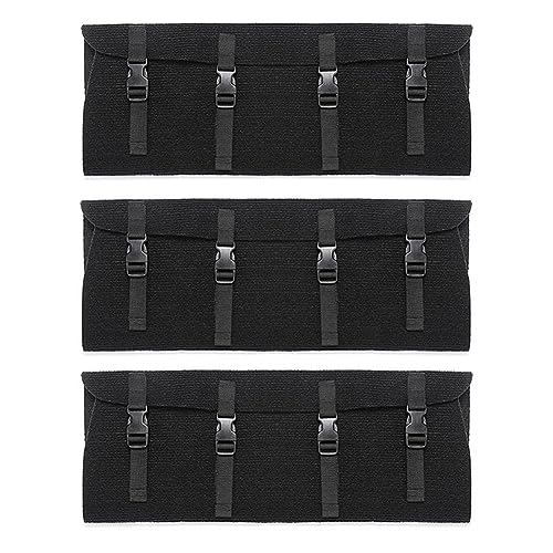 Puooifrty 3 Packungen Wohnmobil-Stufenmatte, Bodenmatte für hochklappbare, gebogene Stufen, 55,9 cm, um Radius, Treppenteppiche, Teppiche für den Außenbereich von Puooifrty