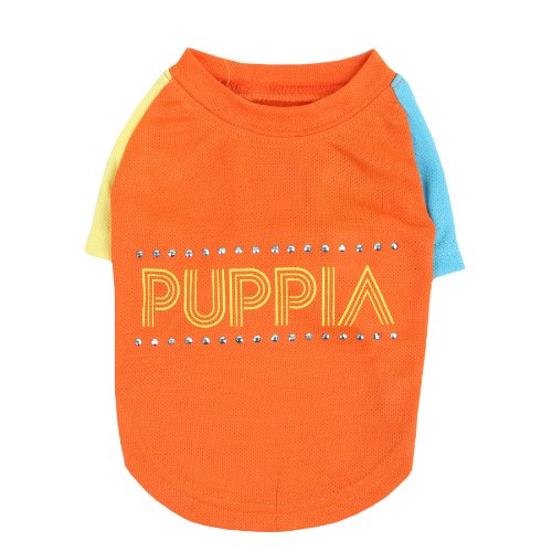 Authentic Puppia Nimble T-Shirt, Orange, Größe L von Puppia