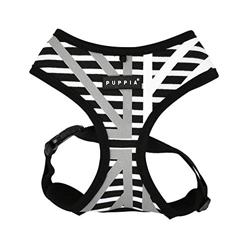 Briton Harness A, Farbe: Schwarz, Grösse: XL von Puppia