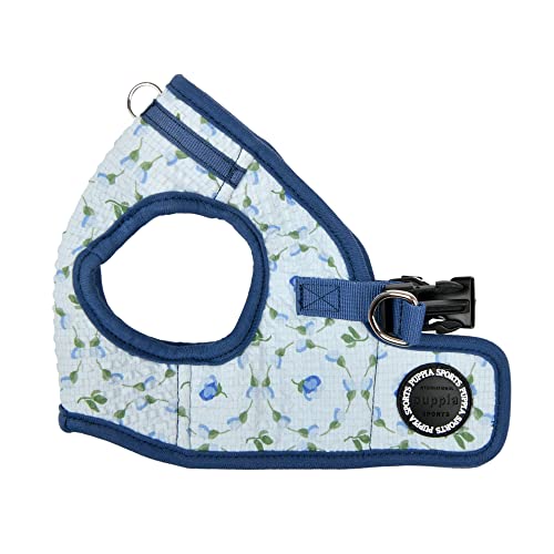 FLORIAN HARNESS B Dog harness M Blue von Puppia