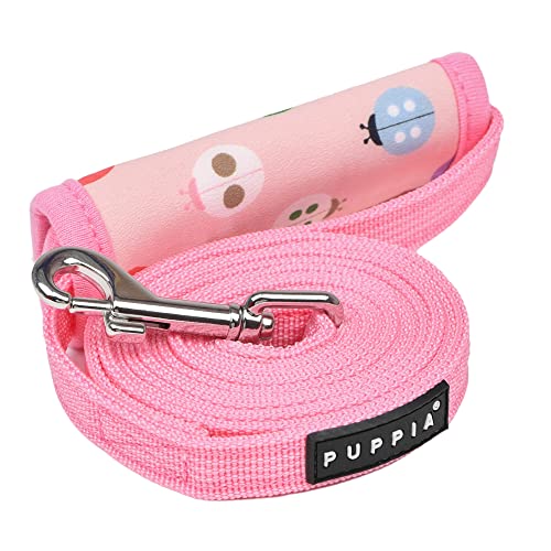 Lady Beetle Hundeleine mit Griff - Pink - M von Puppia