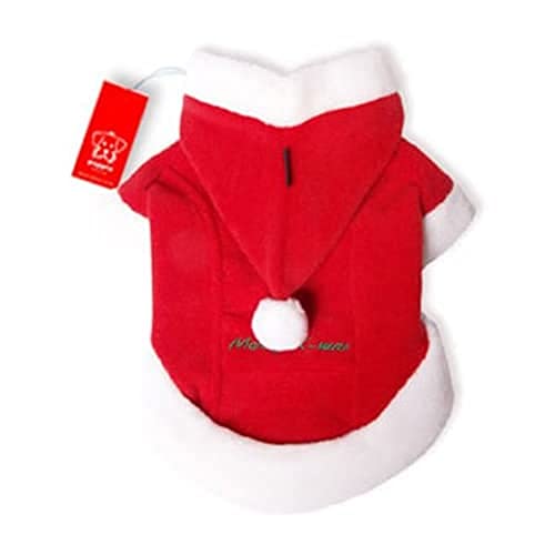 PUPPIA PDDF-SC23 Kleid Weihnachtsmann, XXL, rot von Puppia