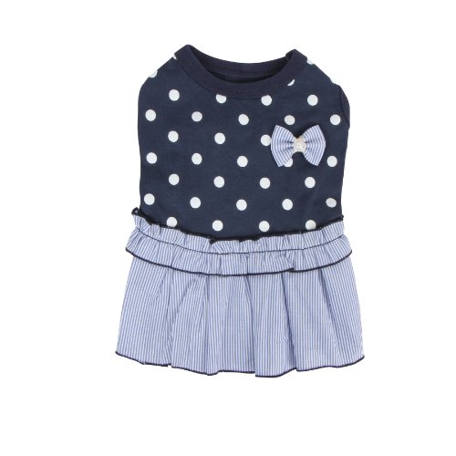 Puppia Authentic Lulu, Kleid, klein, Marineblau von Puppia