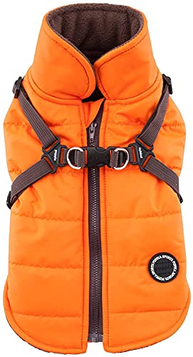 Puppia Authentische Winterweste, Mountaineer II, Extra Large, Orange von Puppia