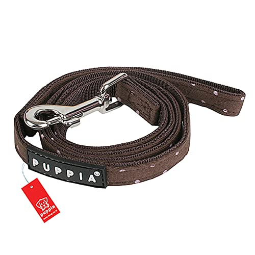 Puppia Dotty Lead Hundeleine Braun L von Puppia