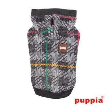 Puppia Eldric Kapuzenpullover für Hunde grau Größe M von Puppia