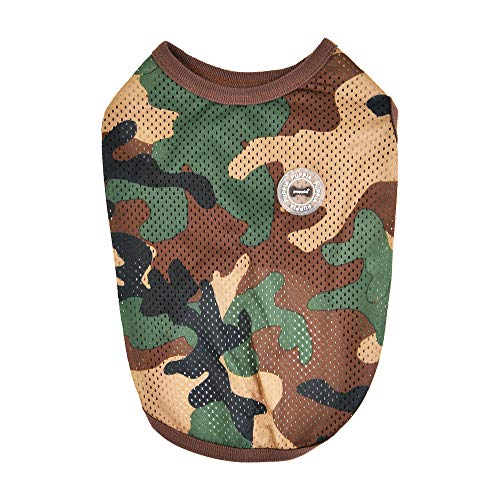 Puppia Hunde-Top Infantry Brown Camo S von Puppia