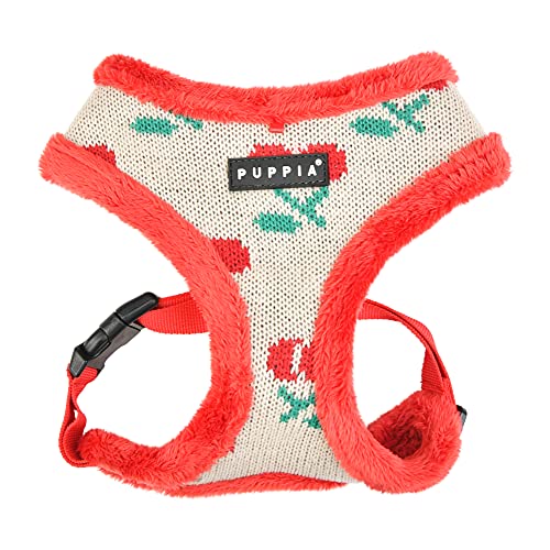 Puppia Hundegeschirr für kleine und mittelgroße Hunde - Cheryl Harness A - verstellbar und komfortabel von Puppia