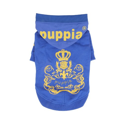 Puppia PALC-TS883 Hundepullover Classic Hoodie (18723), blau, L von Puppia