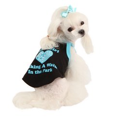 Puppia PAMB-TS968 Hundeshirt Good Girl, M, schwarz von Puppia