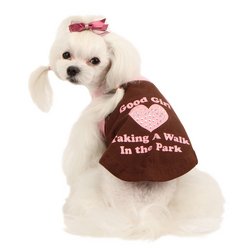 Puppia PAMB-TS968 Hundeshirt Good Girl, S, braun von Puppia