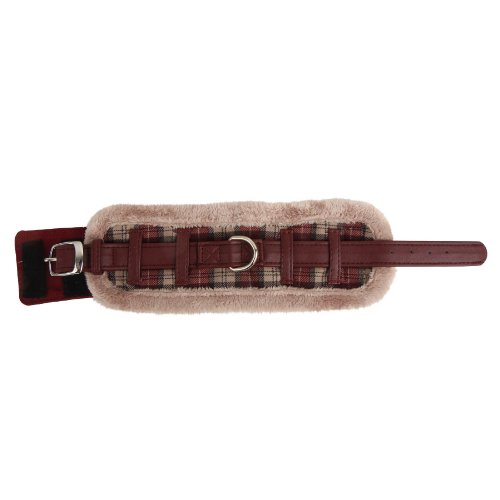 Puppia PAMD-AC055 Hundehalsband Barron Neckguard, L, rot von Puppia