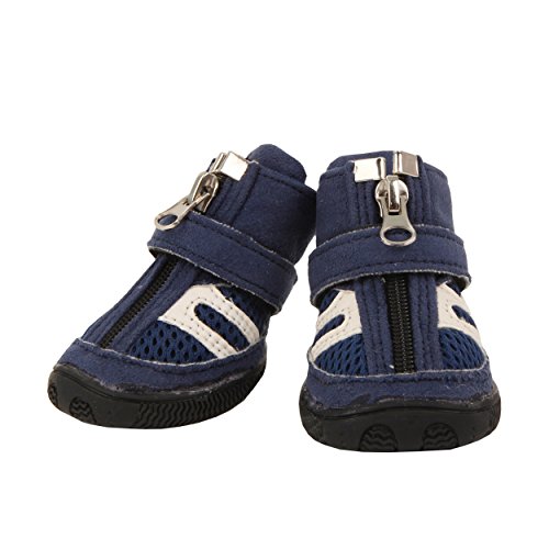 Puppia PAMD-SH065 Hiker Schuhe, M, blau von Puppia