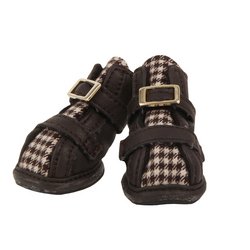 Puppia PAMD-SH068 Houndstooth Schuhe, S, braun von Puppia