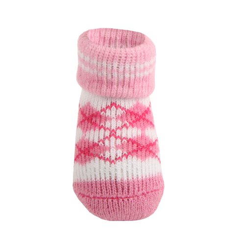 Puppia PAMD-SO072-PK-L Socken Für Hunde Dylan, L, Rosa von Puppia