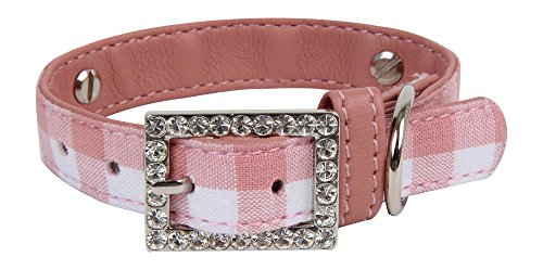 Puppia PAOA-AC1259 Farah Halsband, S, rosa von Puppia