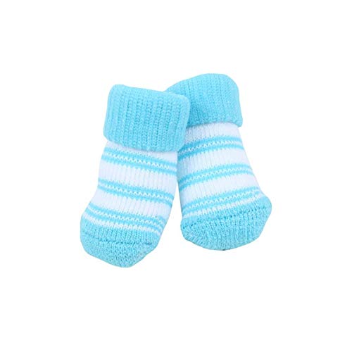 Puppia PAOC-SO1268-SB-L Socken Für Hunde Dylan, L, Himmelblau von Puppia