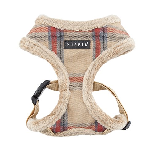 Puppia PAQD-AC1466 Kemp Harness A, Geschirr, XL, Beige von Puppia