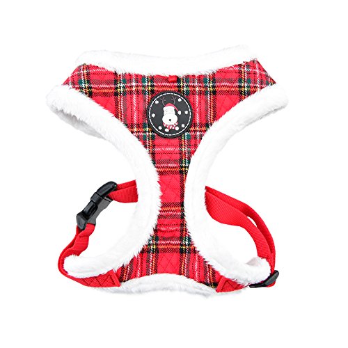 Puppia PAQD-AC1470 BLITZEN HARNESS A, M, karriert rot von Puppia