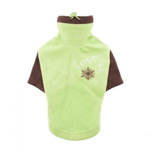 Puppia PAQD-TS1453 Mervyn, Sweater, L, Limette von Puppia