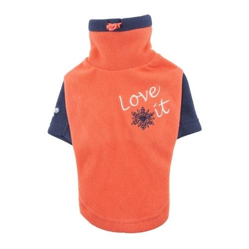 Puppia PAQD-TS1453 Mervyn, Sweater, M, orange von Puppia