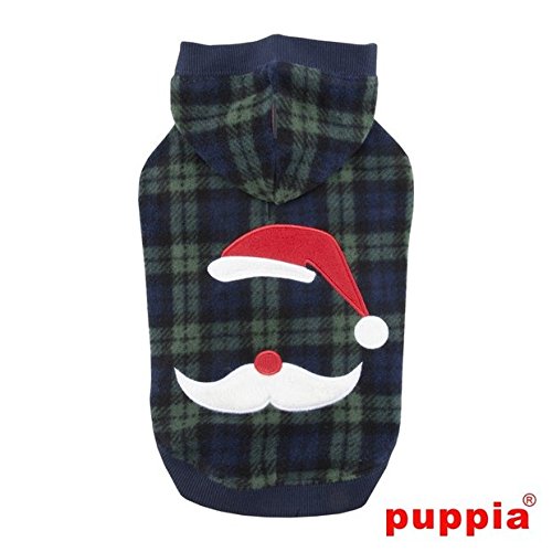 Puppia PAQD-TS1455 Pere Noel, Sweater, L, grün von Puppia