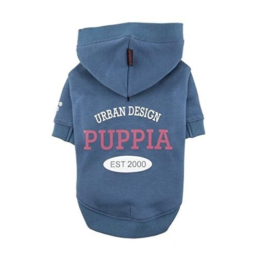 Puppia PAQD-TS1458 U-Pup, Sweater, L, dunkelblau von Puppia