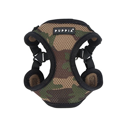 Puppia PARA-HC1533 SOFT HARNESS C, L, camo von Puppia