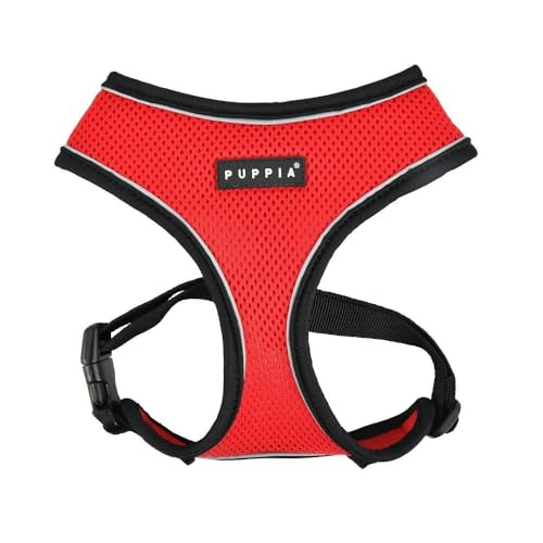 Puppia PARA-HC1533 SOFT HARNESS C, S, rot von Puppia