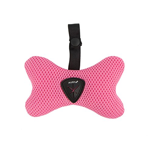 Puppia PARA-WB1533-PK-FR Spender für Kotbeutel, weich, Einheitsgröße, Rosa von Puppia