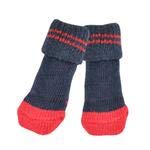 Puppia PARD-SO1591-NY-L Socken Für Hunde Dylan, L, Navy von Puppia