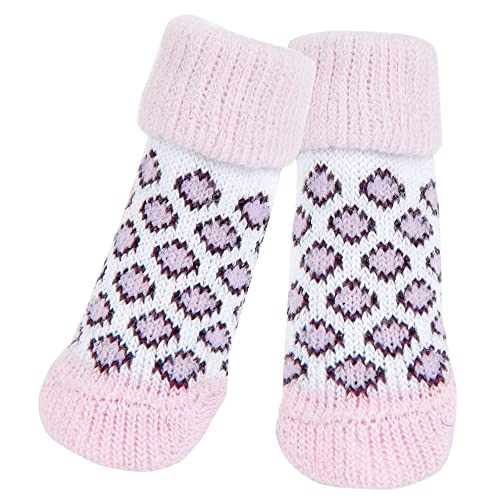 Puppia PARD-SO1592-IP-S Socken Für Hunde Dylan, S, Indian Pink von Puppia