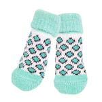 Puppia PARD-SO1592-MT-L Socken Für Hunde Dylan, L, Mint von Puppia