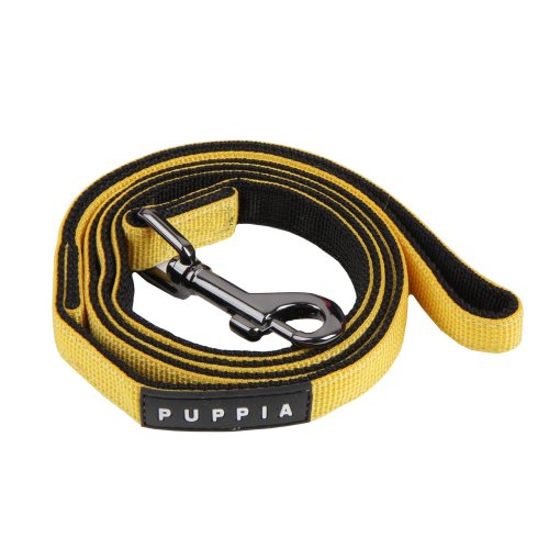 Puppia Hundeleine kleine Hunde - 1,16m, 1,20m & 1,40m - Als Welpenleine geeignet - viele Farben - Hausleine für Hunde, gelb, L, PDCF-AL30-YE-L von Puppia