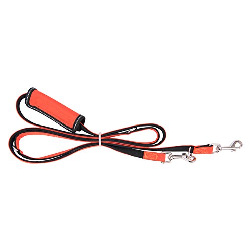 Puppia PLRA-AL9323 Geschirr Trek Lead, L, orange von Puppia