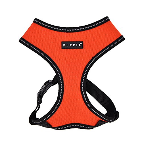 Puppia PLRA-HA9323 Geschirr Trek Harness A, XL, orange von Puppia