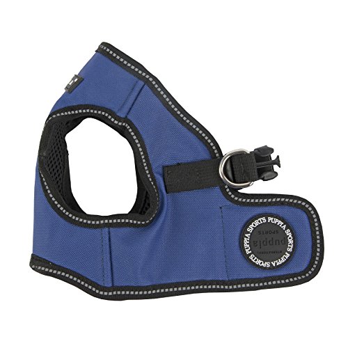 Puppia PLRA-HB9323 Geschirr Trek Harness B, L, royal blau von Puppia