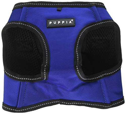 Puppia PLRA-HB9323 Geschirr Trek Harness B, M, royal blau von Puppia