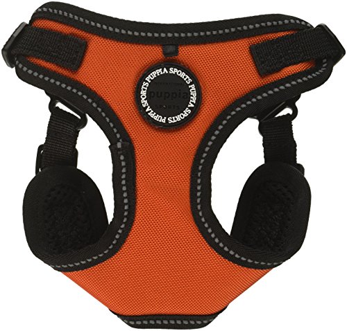 Puppia PLRA-HC9323 Geschirr Trek Harness C, S, orange von Puppia