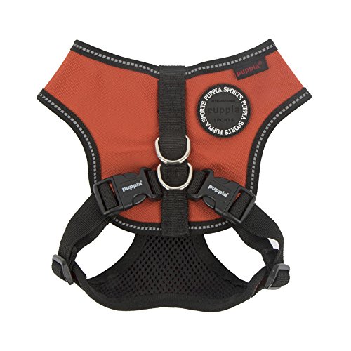 Puppia PLRA-HE9323 Geschirr Trek Snugfit Harness E, L, orange von Puppia