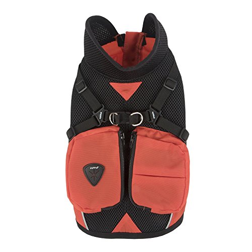 Puppia PLRA-JM9322 Wintermantel P2, XL, schwarz von Puppia