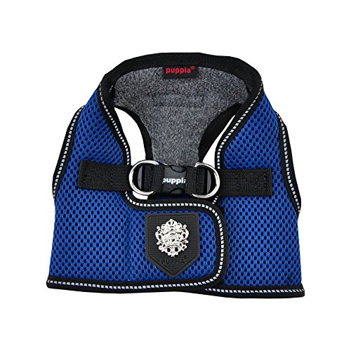 Puppia PLRD-HB9345 Geschirr Thermal Soft Vest Harness, S, royal blau von Puppia