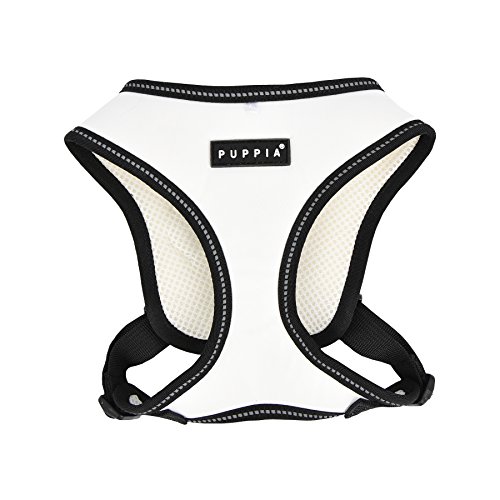 Puppia PLRD-HE9346 Geschirr Legacy Harness E, S, weiß von Puppia