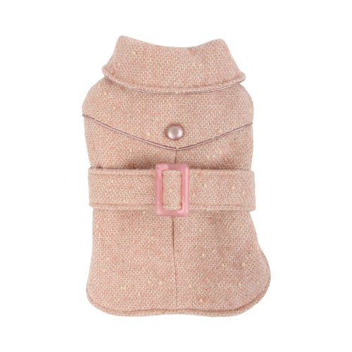 Puppia Popette Wintermantel für Hunde, Größe S, Rosa von Puppia