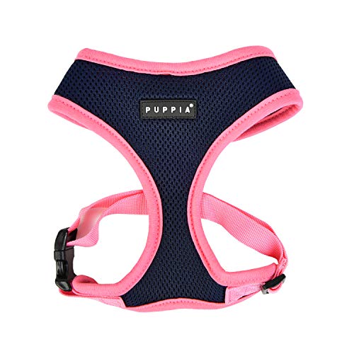 Puppia Soft Harness II - Weiches Hundegeschirr für kleine und mittelgroße Hunde - sehr komfortabel und verstellbar von Puppia